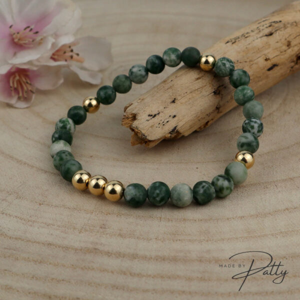 Marble Green armband
